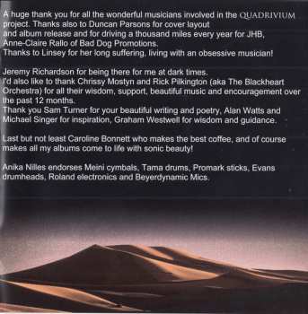 CD Nick Fletcher: Quadrivium