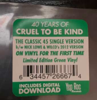 SP Nick Lowe: Cruel To Be Kind CLR | LTD