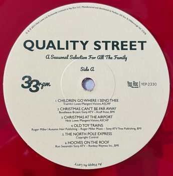 LP/SP Nick Lowe: Quality Street (A Seasonal Selection For All The Family)