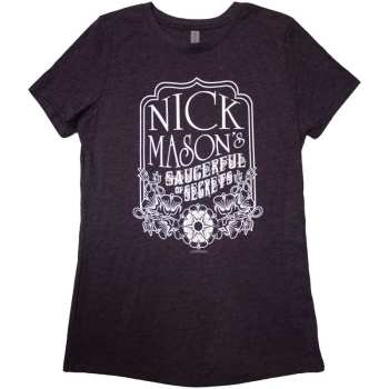 Merch Nick Mason's Saucerful Of Secrets: Donne Maglietta Flowers