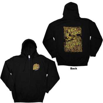 Merce Nick Mason's Saucerful Of Secrets: Nick Mason's Saucerful Of Secrets Unisex Zipped Hoodie: Echoes Tour (back Print & Ex-tour) (medium) M
