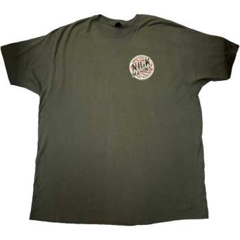 Merce Nick Mason's Saucerful Of Secrets: Nick Mason's Saucerful Of Secrets Unisex T-shirt: Tour 2019 (back Print & Ex-tour) (xx-large) XXL