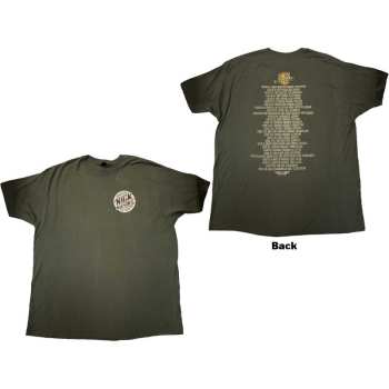 Merce Nick Mason's Saucerful Of Secrets: Nick Mason's Saucerful Of Secrets Unisex T-shirt: Tour 2019 (back Print & Ex-tour) (xx-large) XXL