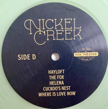 2LP Nickel Creek: Live From The Fox Theater LTD | CLR