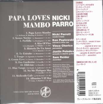 CD Nicki Parrott: Papa Loves Mambo LTD