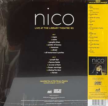 LP Nico: Live At The Library Theatre '83 CLR