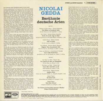 LP Nicolai Gedda: Berühmte Deutsche Arien