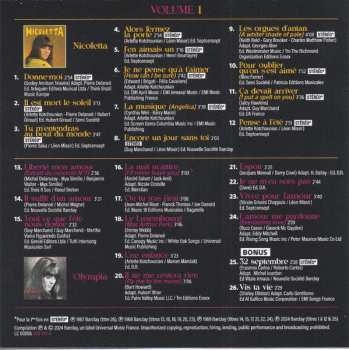 16CD/Set di cofanetti Nicoletta: L'intégrale