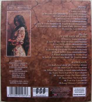 2CD Nicolette Larson: Nicolette / In The Nick Of Time / Radioland