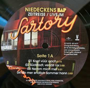 4LP BAP: Zeitreise / Live Im Sartory