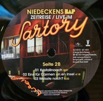 4LP BAP: Zeitreise / Live Im Sartory