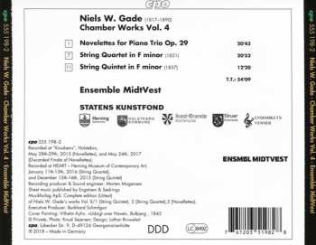 CD Niels Wilhelm Gade: Chamber Works Vol.4
