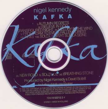 CD Nigel Kennedy: Kafka