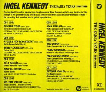 7CD/Set di cofanetti Nigel Kennedy: The Early Years 1984-1989