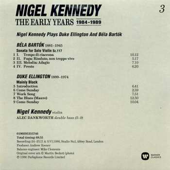 7CD/Set di cofanetti Nigel Kennedy: The Early Years 1984-1989