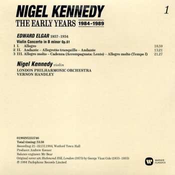 7CD/Set di cofanetti Nigel Kennedy: The Early Years 1984-1989