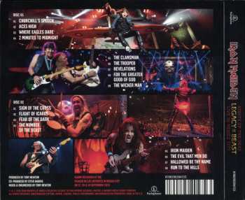 2CD Iron Maiden: Nights Of The Dead, Legacy Of The Beast: Live In Mexico City DIGI