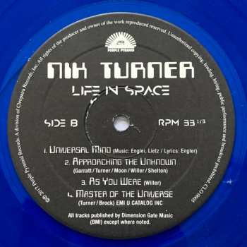 LP Nik Turner: Life In Space CLR | LTD