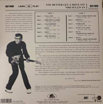 LP Niki Sullivan: You Better Get A Move On! LTD | NUM