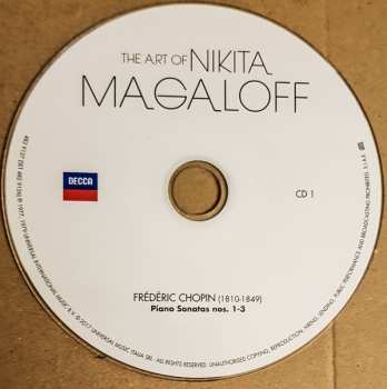21CD/Set di cofanetti Nikita Magaloff: The Art Of Nikita Magaloff