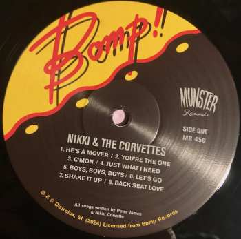 LP Nikki & The Corvettes: Nikki And The Corvettes