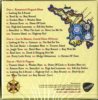 3CD/Set di cofanetti Nikki Sudden: Treasure Island DLX | LTD