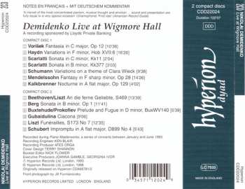 2CD Nikolai Demidenko: Live At Wigmore Hall
