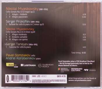 CD Sergei Prokofiev: Cello Sonatas 1 & 2 / Ballade / Canzona