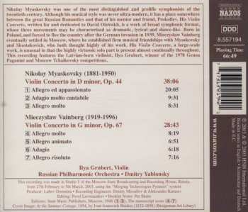 CD Mieczysław Weinberg: Violin Concertos
