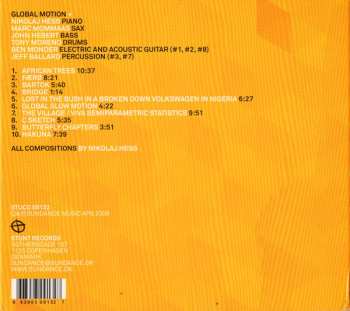 CD Nikolaj Hess: Global Motion +