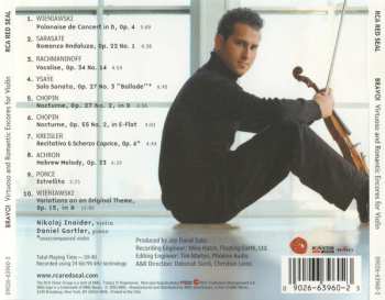 CD Nikolaj Znaider: Bravo! (Virtuoso And Romantic Encores For Violin)