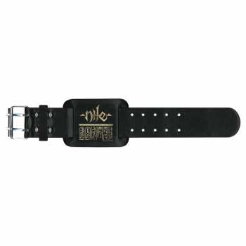 Merch Nile: Bracciale in pelle Logo Nile & Hieroglyphs