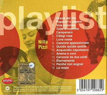 CD Nilla Pizzi: Playlist
