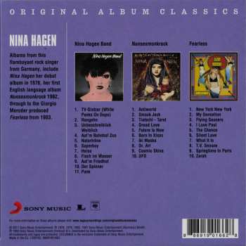 3CD/Set di cofanetti Nina Hagen: Original Album Classics