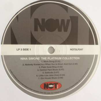 3LP Nina Simone: The Platinum Collection - 42 All Time Classics CLR