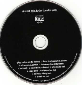 CD Nine Inch Nails: Further Down The Spiral