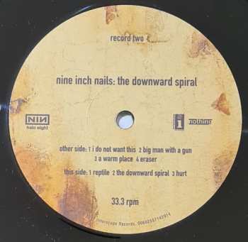 2LP Nine Inch Nails: The Downward Spiral