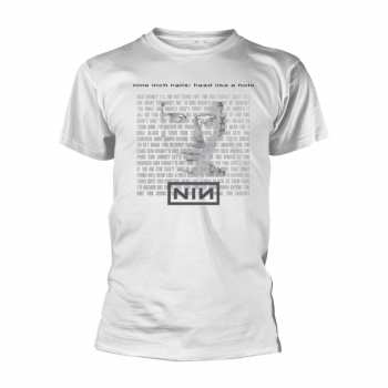 Merch Nine Inch Nails: Maglietta Head Like A Hole (white)