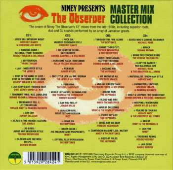 4CD/Set di cofanetti Niney The Observer: The Observer Master Mix Collection