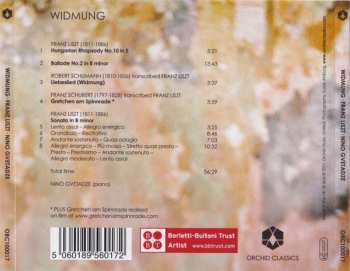 CD Franz Liszt: Widmung (Piano Works By Franz Liszt)