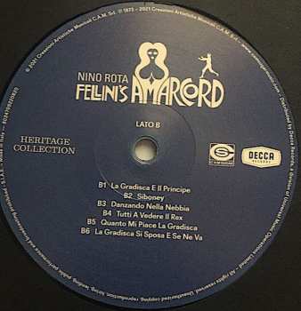 2LP Nino Rota: Fellini's Amarcord