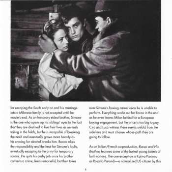 2CD Nino Rota: Rocco E I Suoi Fratelli (Expanded Original Motion Picture Soundtrack - 60th Anniversary Edition) LTD