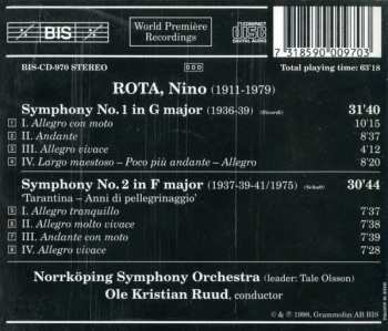 CD Nino Rota: Symphonies No. 1 & No. 2