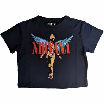 Merch Nirvana: Donne Crop Top Angelic