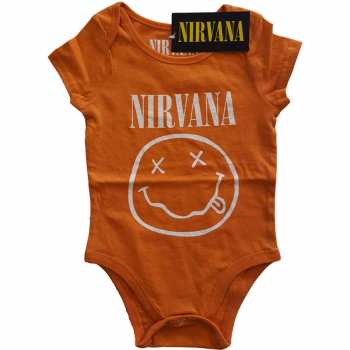 Merch Nirvana: Per bambini Body White Smiley 