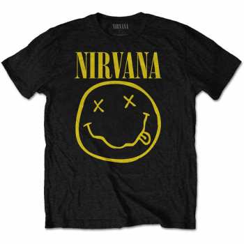 Merch Nirvana: Maglietta per bambini Yellow Smiley 