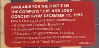 DVD Nirvana: Live And Loud