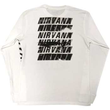 Merce Nirvana: Nirvana Unisex Long Sleeve T-shirt: Incesticide (back & Sleeve Print) (small) S
