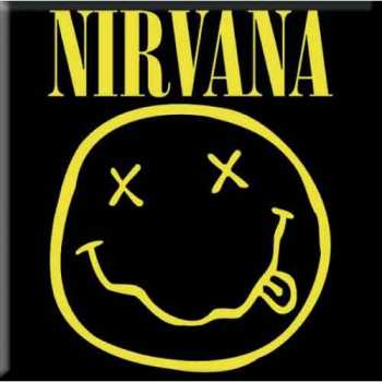 Merch Nirvana: Magnete da frigo Happy Face