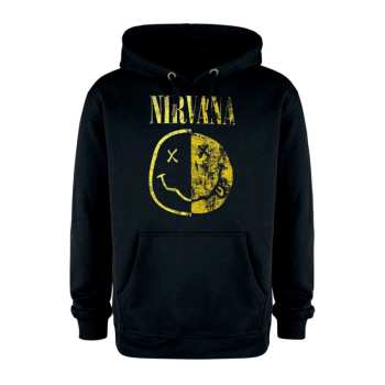 Merch Nirvana: Felpa con cappuccio Spliced